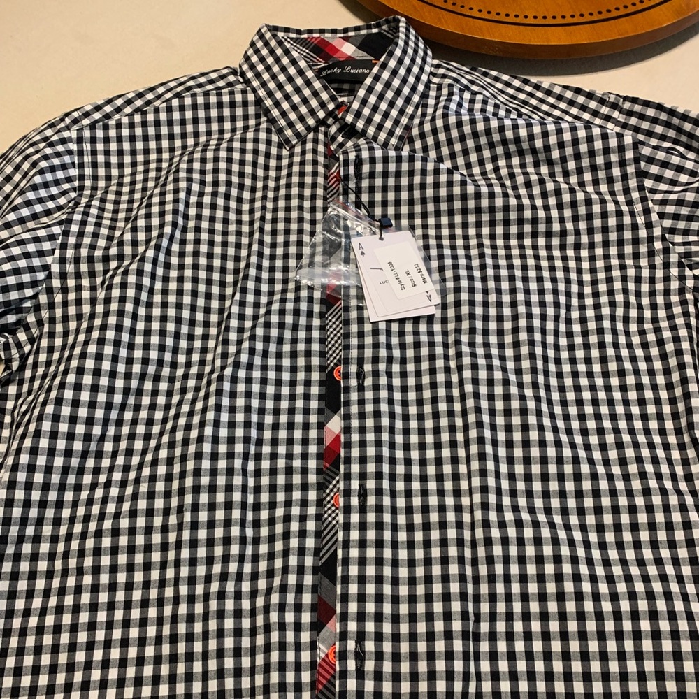 Lucky Luciano long sleeve size xl shirt